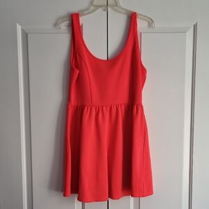 Forever 21 Vibrant Pink Sleeveless Dress